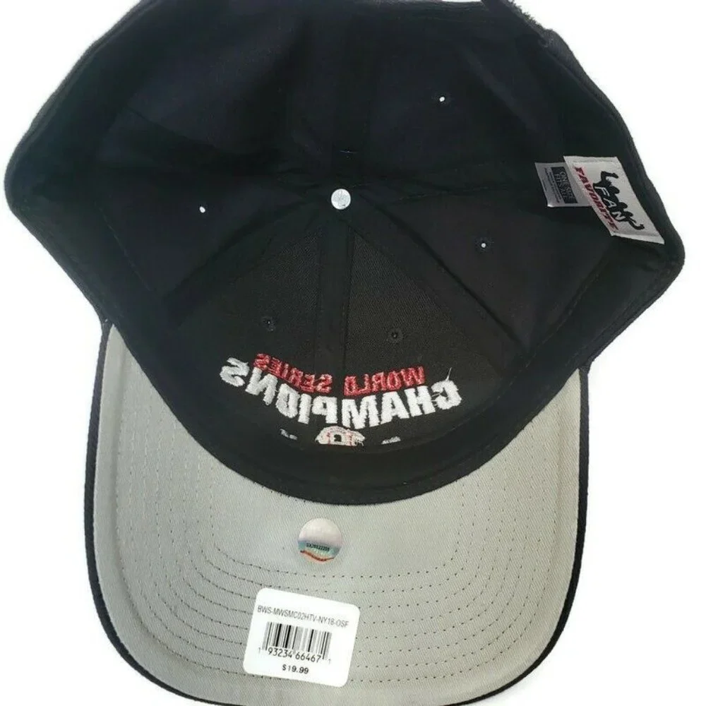 MLB Boston Red Sox Mens Adjustable Cap Hat Fan Favorite World Series Champs 9X